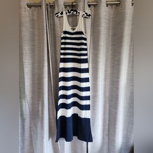 Vince Blue White Maxi dress